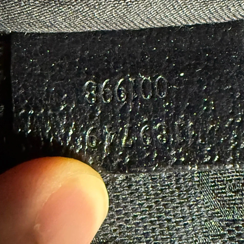 Gucci Web Black Gg Cross bag Shoulder bag Black Small, - Picture 2 of 16